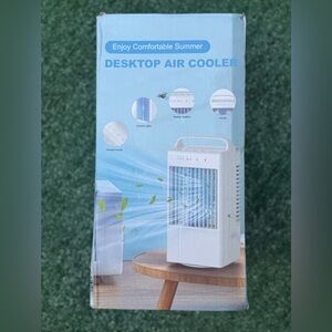Portable Desktop Air Cooler – Mini Personal AC Fan for Home, Office, Dorm